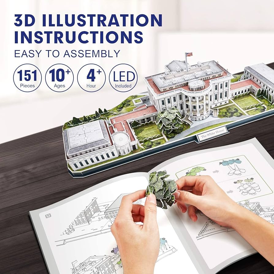 Amazon.com: CubicFun 3d Puzzles for Adults LED Rotatable